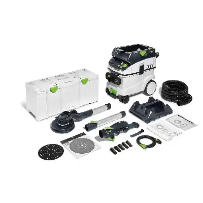 Ponceuse placo, aspirateur